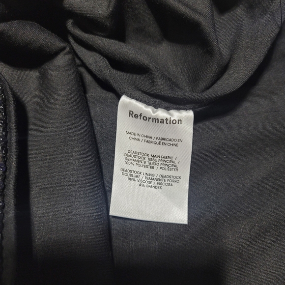 Reformation Sydney Black Sequin Dress - Picture 9 of 11